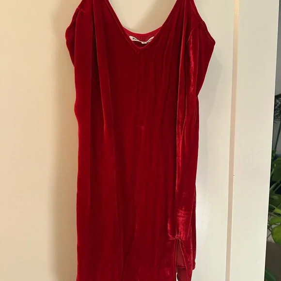 Reformation Lyza velvet slip mini dress - Picture 5 of 7